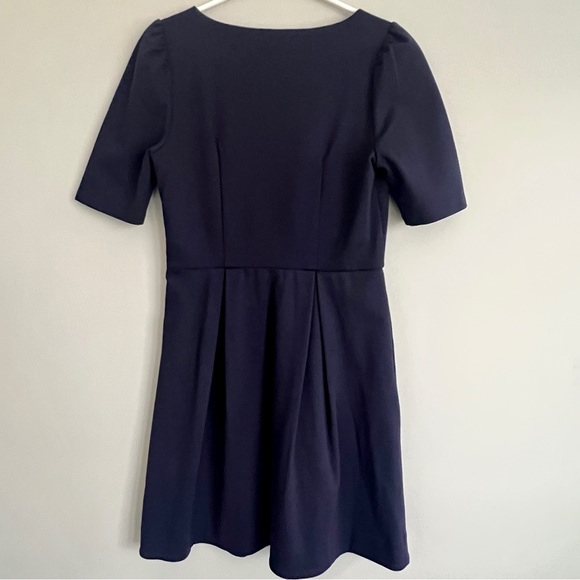 Boden Puff Shoulder Jersey Dress 8 NWT - Picture 6 of 6